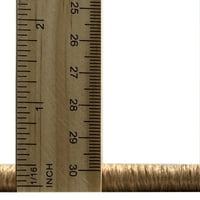 Ahgly Company вътрешен правоъгълник медальон кафяви традиционни килими, 2 '5'
