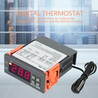 Термостат, отоплително охлаждане Термостат, -50 ℃ ~ 99 ℃ Аквариум пилешко инкубатор Контрол на температурата Терариуми за наблюдение