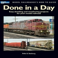 Ръководство за експлоатация на железопътен модел: направено за един ден: лесно детайлизиране и изветряне на проекти за вашия модел