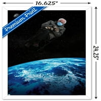 Плакат за стена на Земята до Бърни, 14.725 22.375