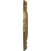 Екена мелница 1 2 од 7 8 ИД 1 4 Пе Хийтън таван медальон, ръчно рисуван бледо злато