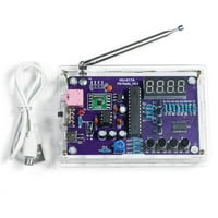 Електронна FM радио комплект Комплект за запояване Kit HU-017A RDA5807S FM Radio Kit