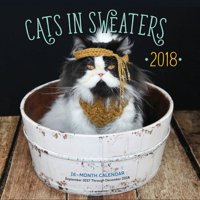 Cats in Sweaters Mini: Месечният календар включва септември до декември