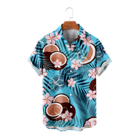 Момчета хавайска риза с къс ръкав с редовна риза за джоба на гърдата и топ летен костюм за момчета 5- години