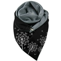 Tdoqot зимен шал за жени- топъл твърд цвят студено време износване елегантен памук b