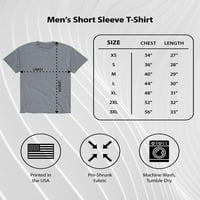 Незабавно съобщение - Графична тениска с азиатски американски - мъже с къс ръкав