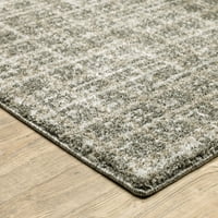 Ориенталски тъкачи Alton 090n 2'3 7'6 Сив бежов вътрешен килим