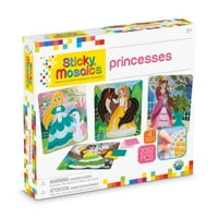 Лепкави мозайки принцеси дизайн Мозайка занаят по комплект за числа -