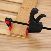 Alueeu Woodworking Clip Orange+ Redwood Bar Clamp Фиксирана работна освобождаване скоби F Бързи инструменти и подобряване на дома
