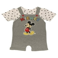 Тениска на Disney Mickey Mouse и комплект Shortall