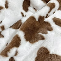 Декоративно супер меко одеяло 50 63 плюшено топло одеяло плюшено уютно одеяло от микрофибър, подходящо за диван зимно одеяло за