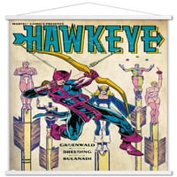 Marvel Comics - Hawkeye - Hawkeye Wall Poster с дървена магнитна рамка, 22.375 34