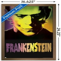 Frankenstein - Плакат за стена отблизо, 14.725 22.375 FRAMED