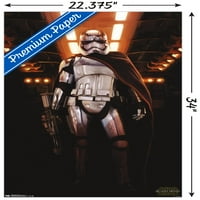 Star Wars: The Force Awakens - Плакат за хромиране на стената, 22.375 34