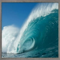 Сърфинг-Подвижен Вълна Стена Плакат, 22.375 34