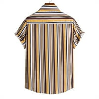 Colla Bodysuit Unise Thish Tops Men Mens Summer Hawaii Lapel Printded Collar Collar Небрежно разхлабени ризи с къси ръкави блуза