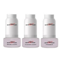 Докоснете Basecoat Plus Clearcoat Plus Primer Spray Paint Kit, съвместим с камионен камион Cayman Metallic Light Ford