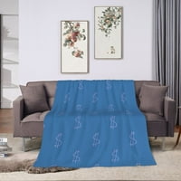 Символ Графити за печат, пухкаво меко уютно одеяло фланелно плюшено хвърляне на дивана от микрофибър, спално бельо, 50 x40