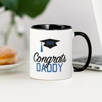 Cafepress - Поздравления за татко - чаша за керамична чаша - чаша за новост за кафе