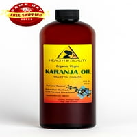 Pongamia Oil Organic Unrefined Virgin Cold Pressed Raw Pure Oz