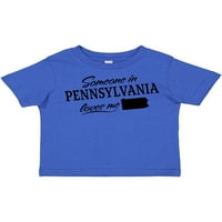 Inktastic някой в ​​Пенсилвания обича ме подарък за малко дете или тениска за момиче