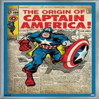 Marvel Comics - Captain America - Оригиналният плакат за стена, 24 36