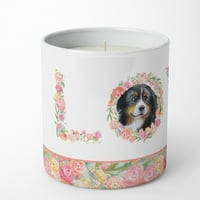 Bernese Mountain Dog love oz декоративна соева свещ