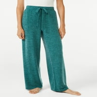 Джойспун Дамски Хачи плета Широк крак пижама панталони, размери с до 3х