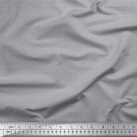 Soimoi Japan Crepe Satin Fabric Geometric Marl Match за печат край двора