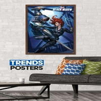Marvel Cinematic Universe - Black Widow - Fight Wall Poster, 22.375 34
