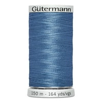Гутерман Китай синя полиестерна нишка, 150м