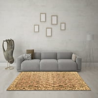 Ahgly Company Indoor Rectangle Персийски кафяви традиционни килими, 8 '12'