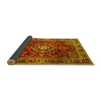 Ahgly Company Indoor Rectangle Персийски жълти традиционни килими, 2 '3'