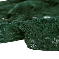 Уникални изгодни Дамски Ръкав прозрачни флорални дантела жилетка
