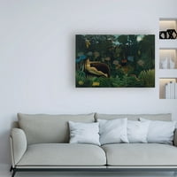 Изобразително изкуство 'мечтата' платно изкуство от Анри Русо